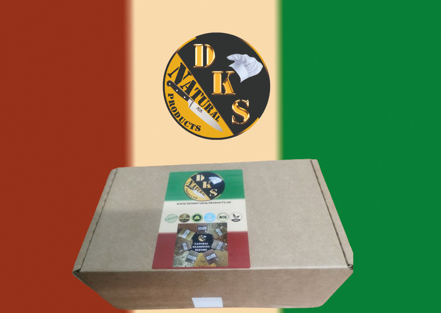 Seasonings & Infused Oils Gift Box – Rapeseed Oil + 4 Gourmet Blends