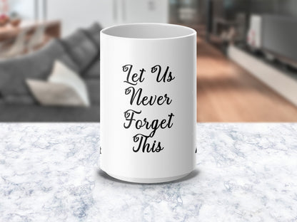 Everyday Is God’s Day White Ceramic Mug – Rejoice and Be Glad | Inspirational Christian Gift