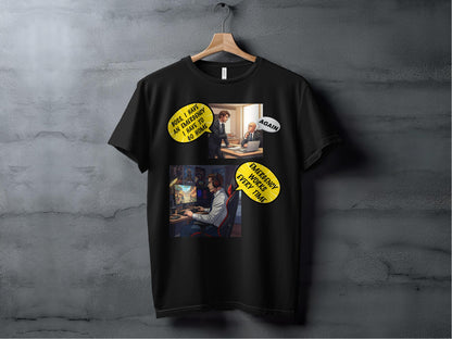 Emergency Works Every Time - Funny Gaming Excuse Shirt –– Illustrated Gamer Tee