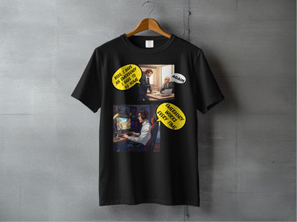 Emergency Works Every Time - Funny Gaming Excuse Shirt  – Illustrated Gamer Tee