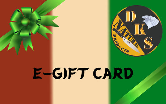 E-Gift Card. Is sent by email to your recipient and they can use it on any products on our website. Cash Amounts available for purchase for the E Gift Card are £10, £15, £20, £25, £50, £75 and £100