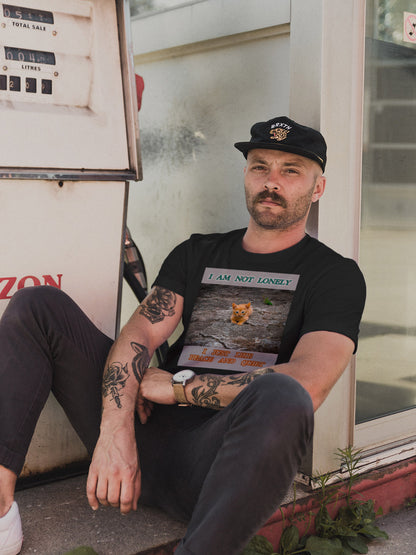 I Am Not Lonely I Just Like Peace and Quiet Cat Shirt – Introvert Cat T-Shirt