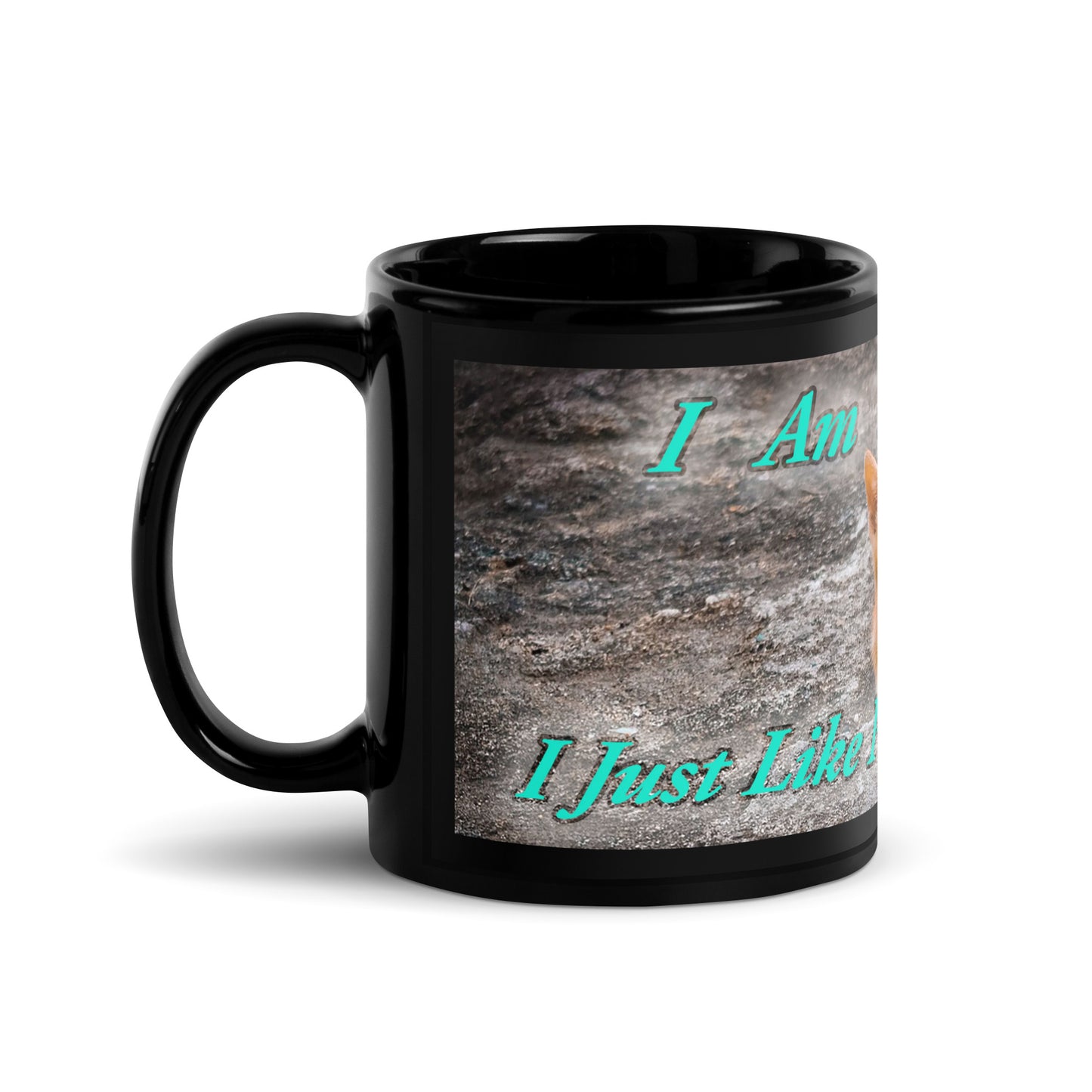 Find your moment of calm with our “I Am Not Lonely, I Just Like Peace and Quiet” black glossy mug. Featuring a relaxed cat sitting on the ground, this humorous yet relatable design is perfect for anyone who enjoys serenity, solitude, and a good cup of coffee. Whether you’re at home, work, or curled up with your pet, this mug adds a touch of quiet humor to your daily routine.