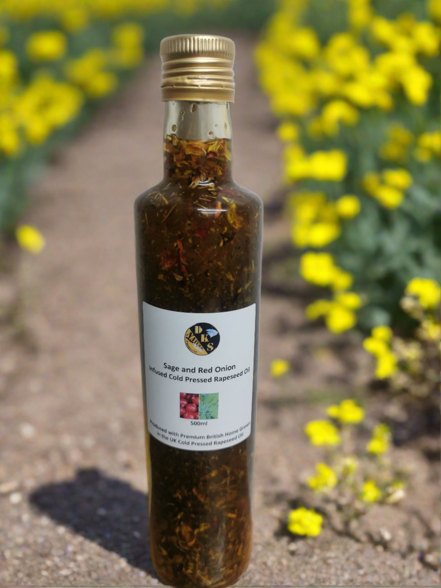 Sage and Red Onion Infused Rapeseed Oil